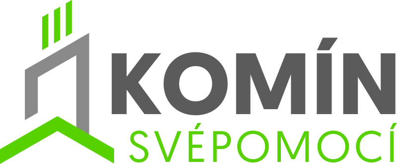 Komín svépomocí logo 2026 dark version